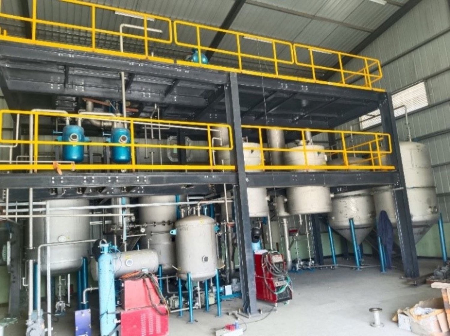 Chemical process plant