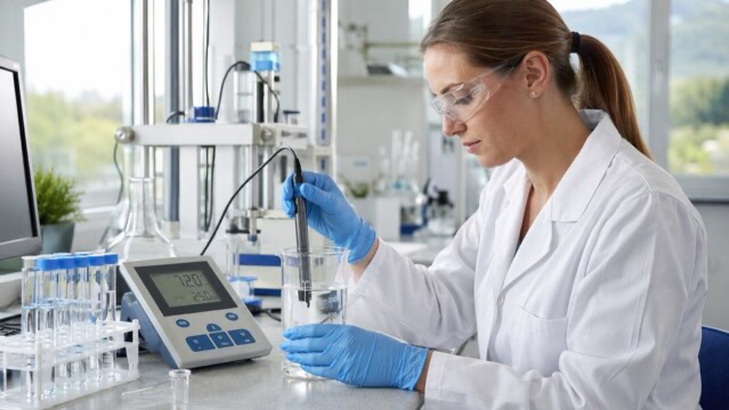 Laboratory pH measurement